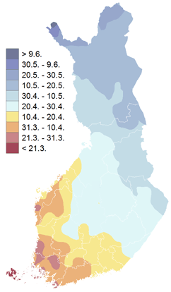 Dónde hay nieve en Finlandia: el fin de la nieve