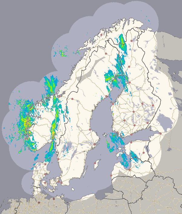 Nederbörd i Norden bild 1/18