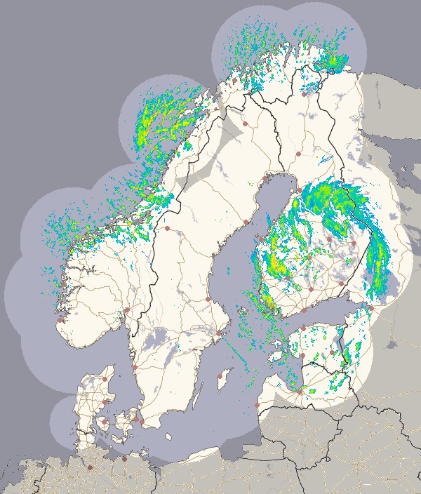 Nederbörd i Norden bild 1/18