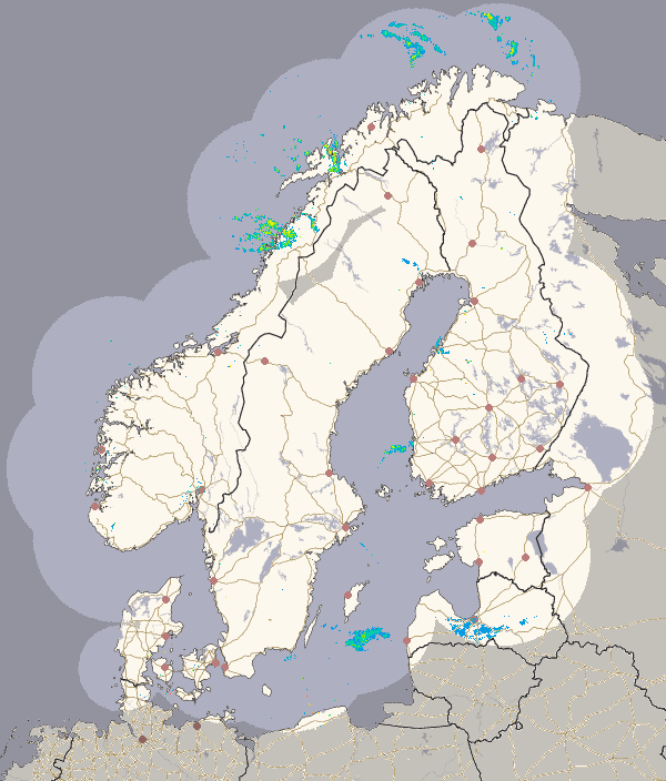 Nederbörd i Norden bild 1/18