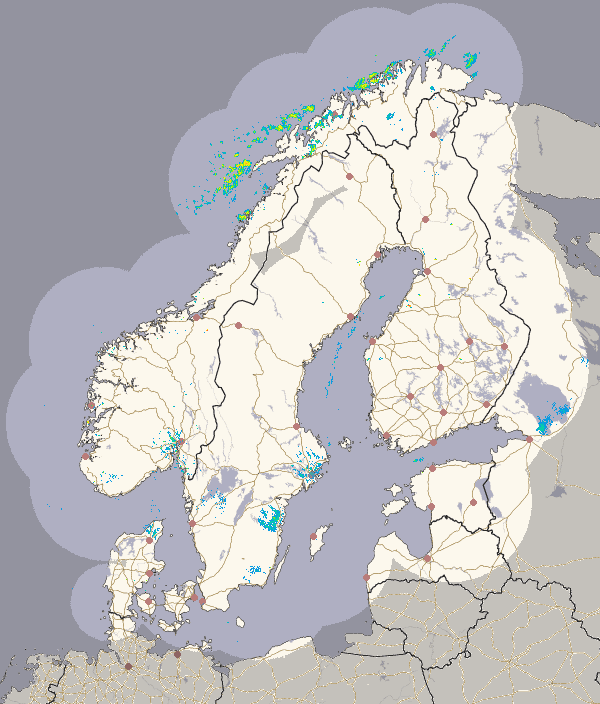 Precipitation Nordic countries image 1/18