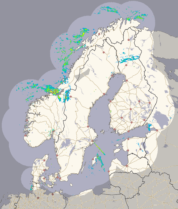 Nederbörd i Norden bild 1/18