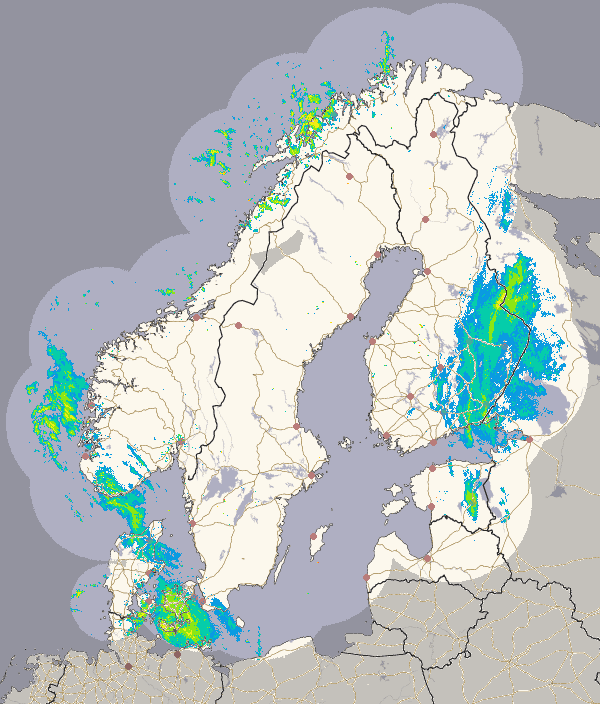 Precipitation Nordic countries image 1/18