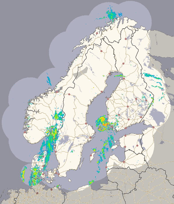 Nederbörd i Norden bild 1/18