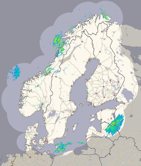 Precipitation Nordic countries image 1/18