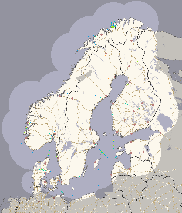 Nederbörd i Norden bild 1/18