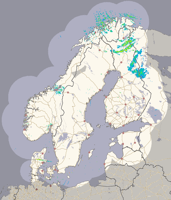 Precipitation Nordic countries image 1/18
