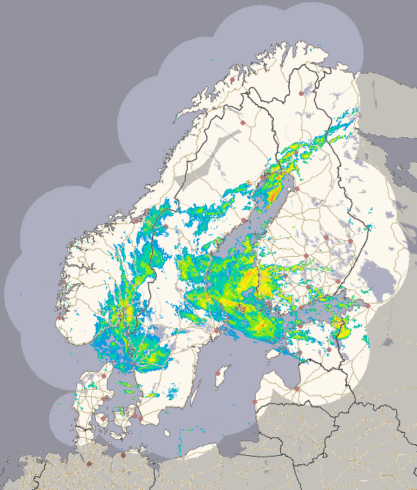 Precipitation Nordic countries image 1/18