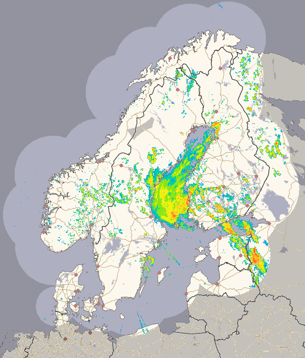 Precipitation Nordic countries image 1/18