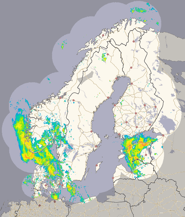 Nederbörd i Norden bild 1/18