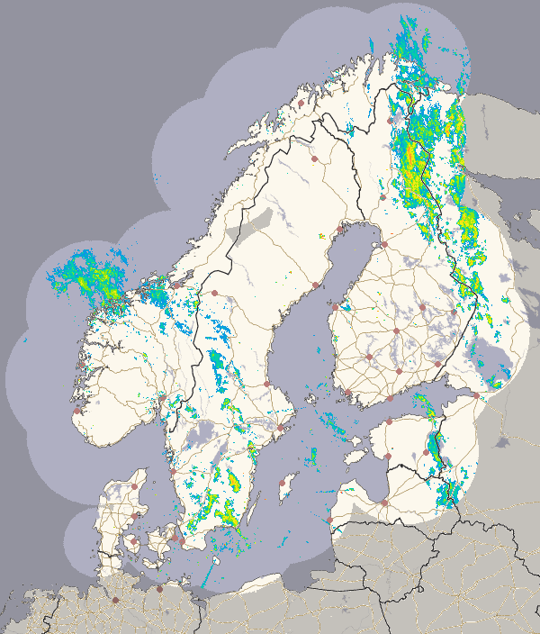 Precipitation Nordic countries image 1/18