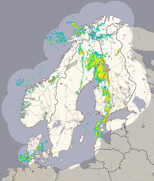 Precipitation Nordic countries image 1/18