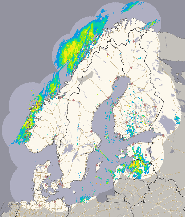 Nederbörd i Norden bild 1/18