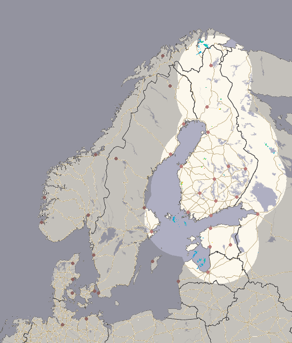 Nederbörd i Norden bild 1/18