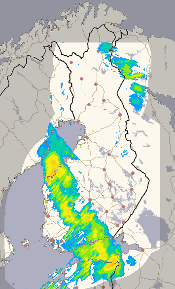 Suomi 1 h + ennuste kuva 1/26