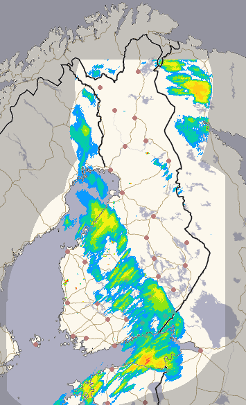 Suomi 1 h + ennuste kuva 1/26