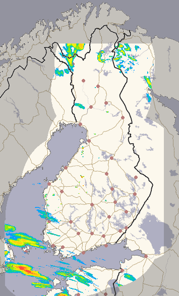 Suomi 1 h + ennuste kuva 1/26