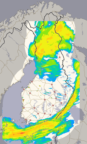 Finland 1 h + forecast image 1/26