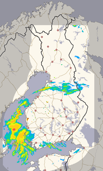 Finland 1 h + forecast image 1/26