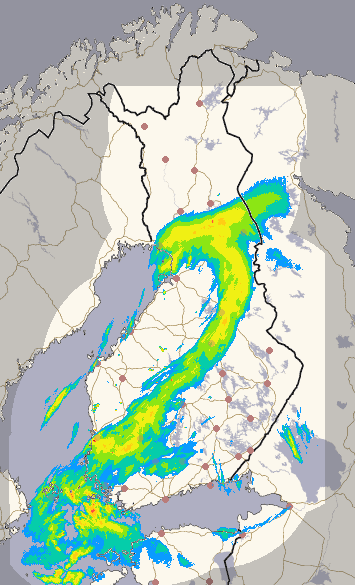 Finland 1 h + forecast image 1/26