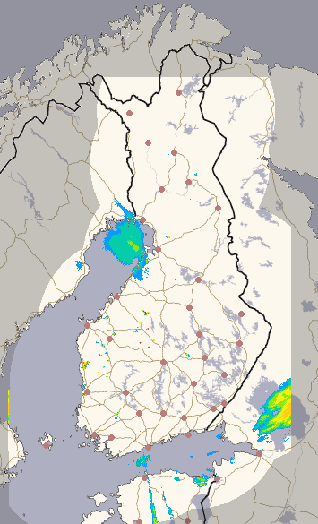 Suomi 1 h + ennuste kuva 1/26