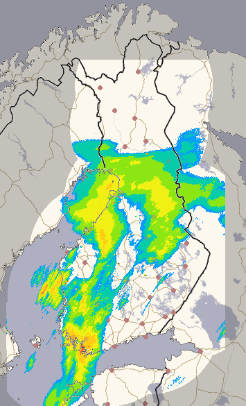 Finland 1 h + prognos bild 1/26