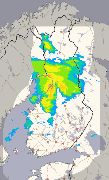 Suomi 1 h + ennuste kuva 1/26