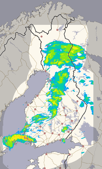 Suomi 1 h + ennuste kuva 1/26
