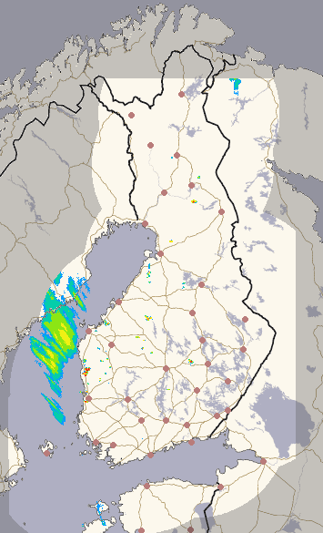 Finland 1 h + forecast image 1/26