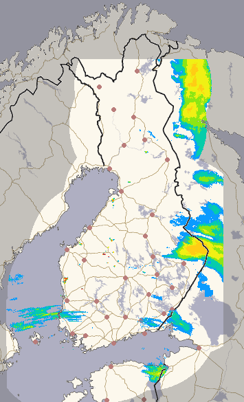 Suomi 1 h + ennuste kuva 1/26