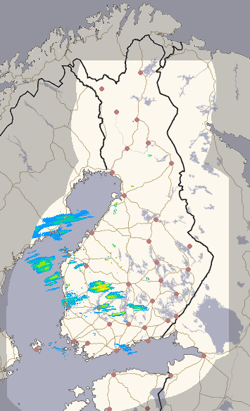 Suomi 1 h + ennuste kuva 1/26
