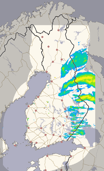 Suomi 1 h + ennuste kuva 1/26
