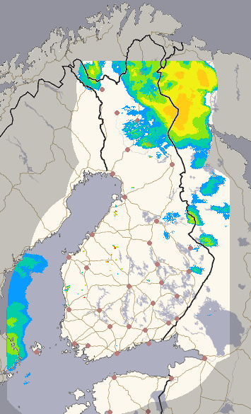 Suomi 1 h + ennuste kuva 1/26