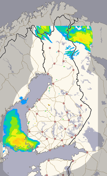 Suomi 1 h + ennuste kuva 1/26