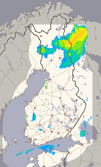 Suomi 1 h + ennuste kuva 1/26
