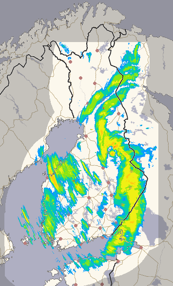 Suomi 1 h + ennuste kuva 1/26