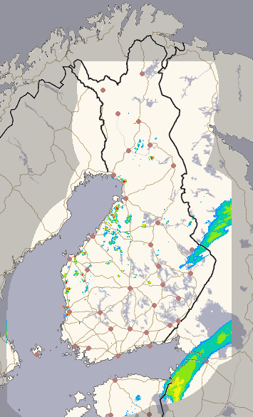 Finland 1 h + forecast image 1/26