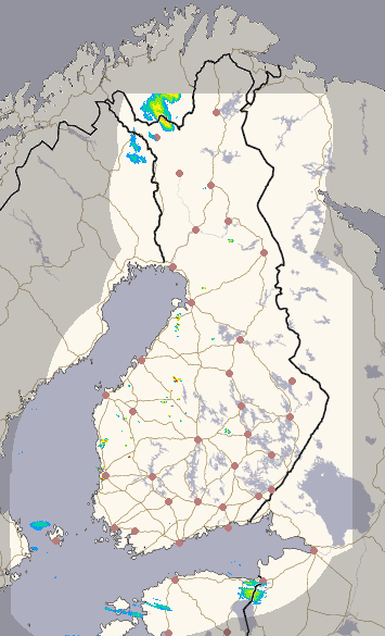 Suomi 1 h + ennuste kuva 1/26