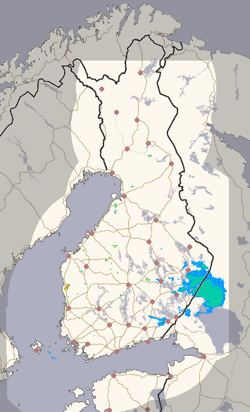 Suomi 1 h + ennuste kuva 1/26