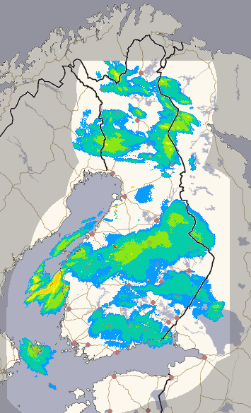 Suomi 1 h + ennuste kuva 1/26