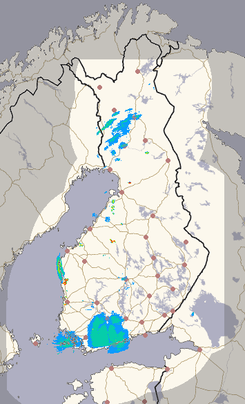 Suomi 1 h + ennuste kuva 1/26