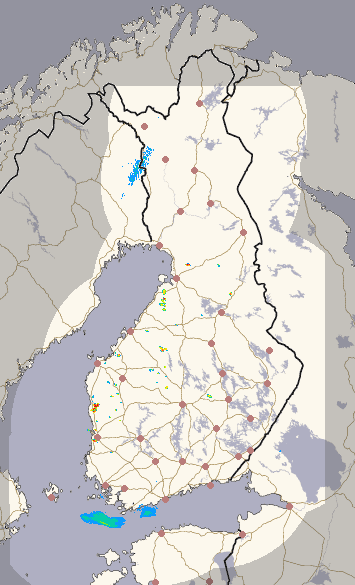 Suomi 1 h + ennuste kuva 1/26
