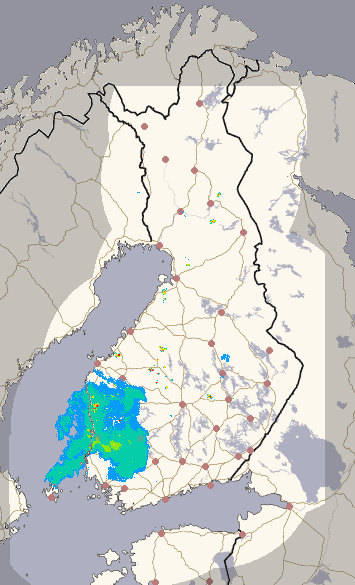 Suomi 1 h + ennuste kuva 1/26