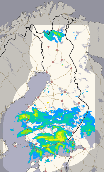 Suomi 1 h + ennuste kuva 1/26