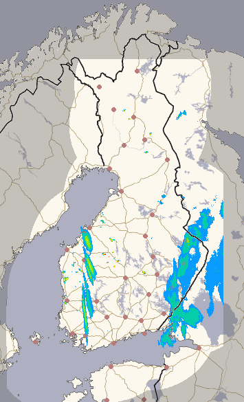 Suomi 1 h + ennuste kuva 1/26