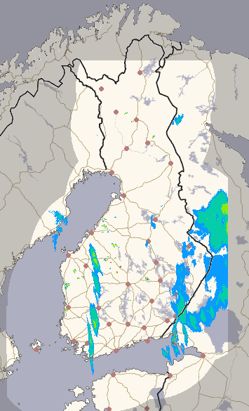 Suomi 1 h + ennuste kuva 1/26