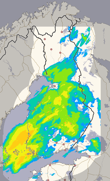 Suomi 1 h + ennuste kuva 1/26