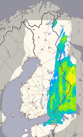 Suomi 1 h + ennuste kuva 1/26