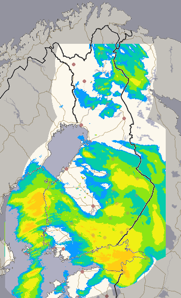 Suomi 1 h + ennuste kuva 1/26