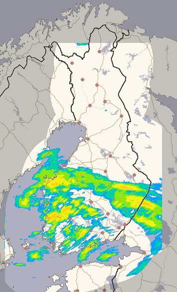 Suomi 1 h + ennuste kuva 1/26